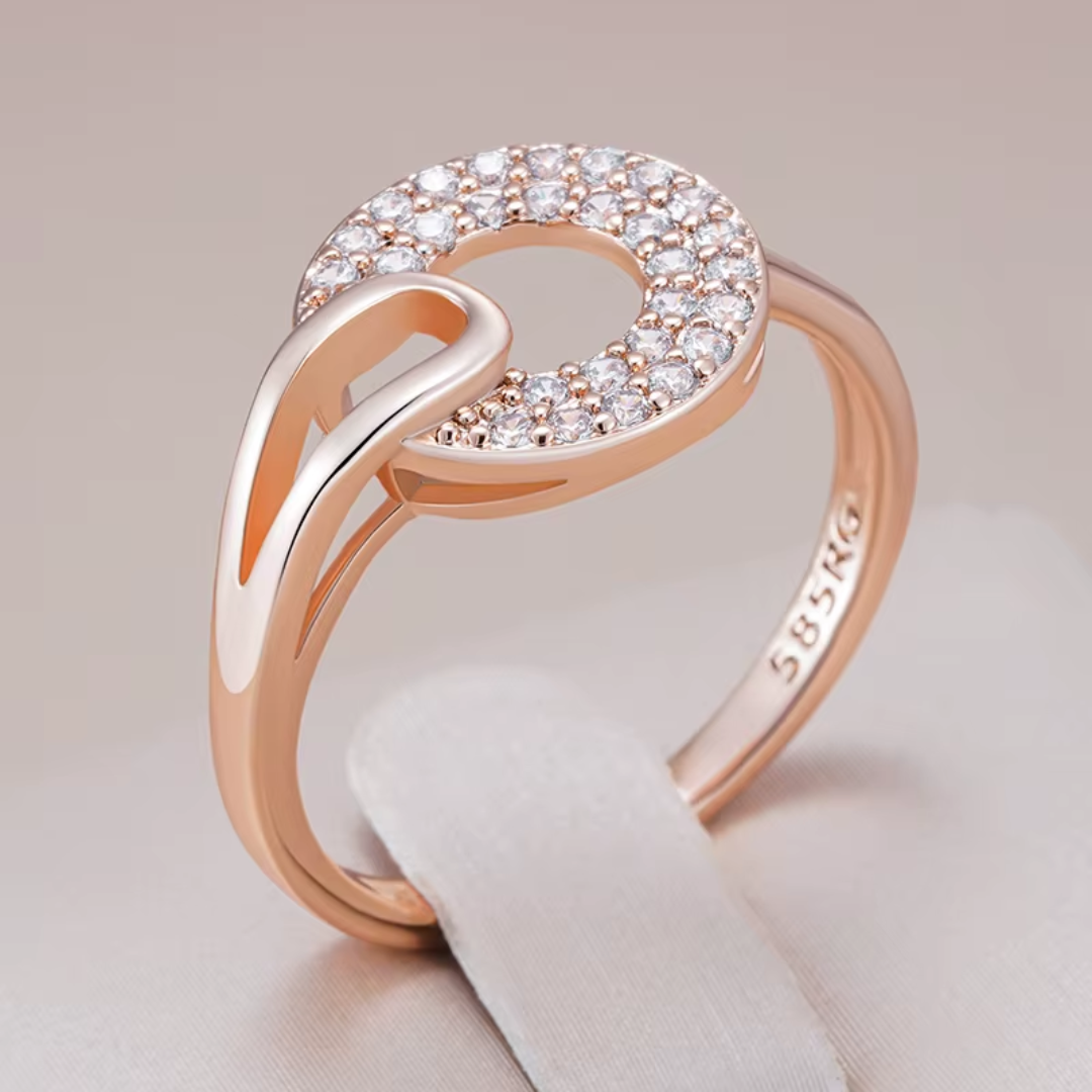 Bague Lune en Or Rose