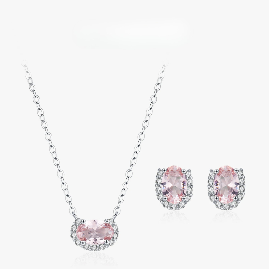 Parure Rosé Brillant