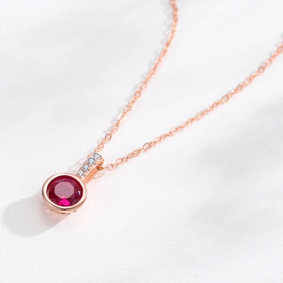 Parure Rubis Rosé