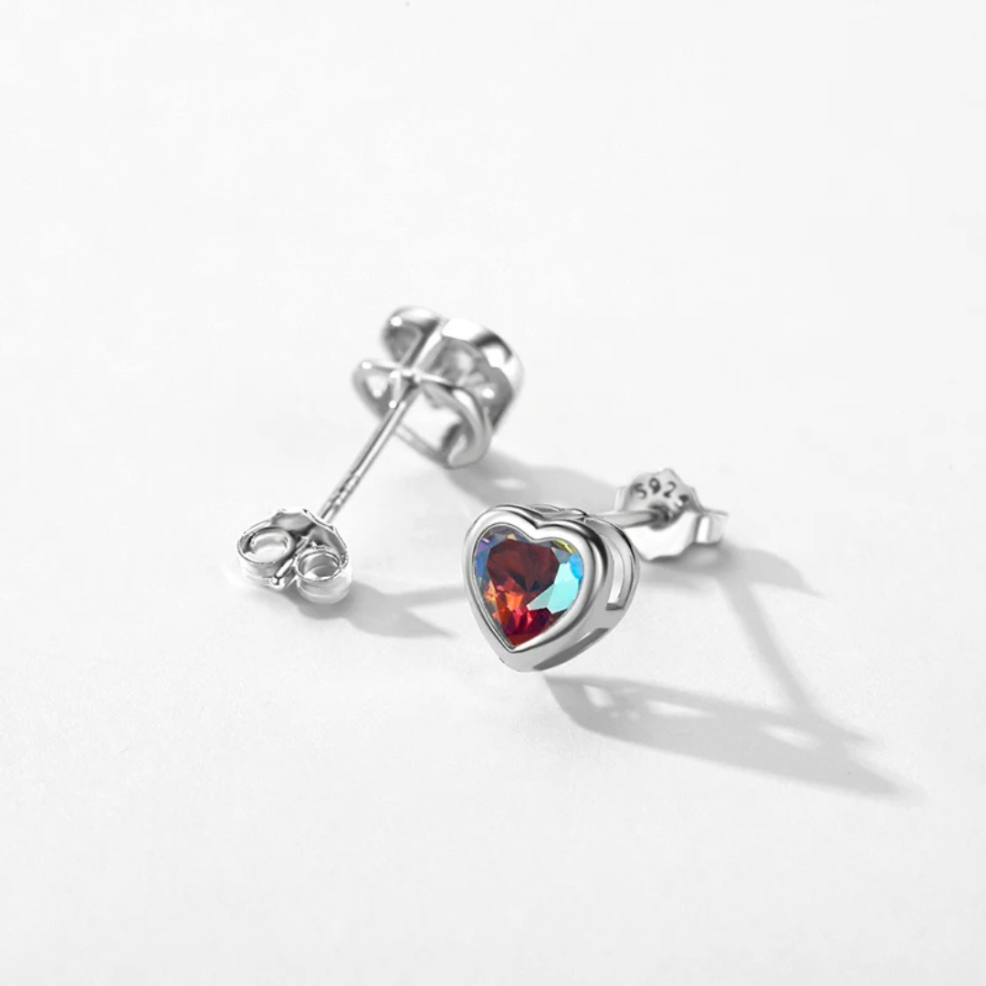 Parure Éclipse en Argent avec Cristaux Célestes